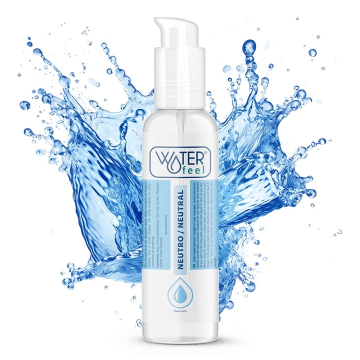 Waterfeel vízbázisú síkosító 150 ml, átlátszó, illatmentes, masszázshoz és bőrápoláshoz