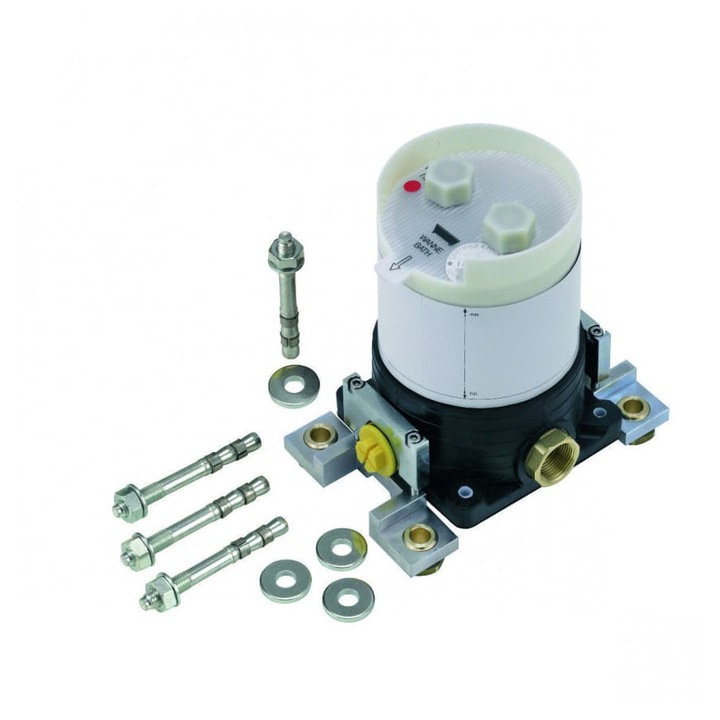 Instalație Flexx Boxx pentru baterie de baie, DN 20, elastomer, cu manșetă de etanșare, 88088
