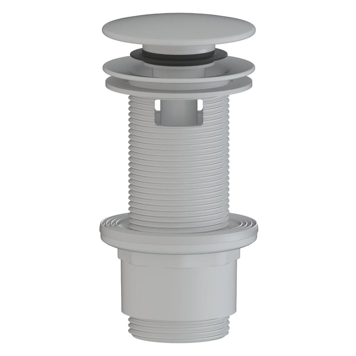 Сифон за мивка SAT, 5/4, матово бял, пластмаса