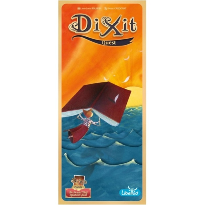 Разширение за игра Dixit, Quest, 84 карти, многоцветно, 3-12 играчи, 8+ години