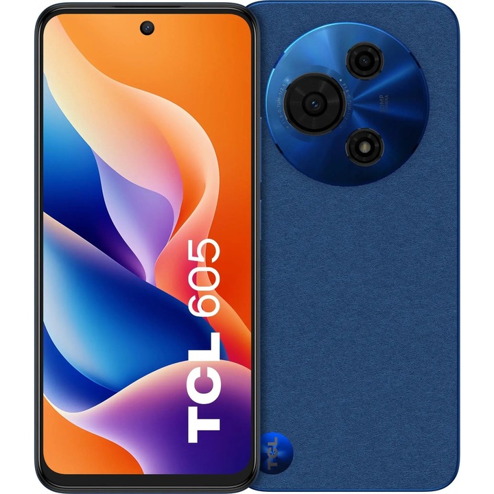 Смартфон TCL 605, 8GB, 256GB, Quartz Blue