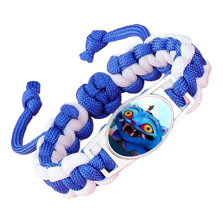 Bratara impletita KPOP Demon Hunter, ajustabila, 18x25cm