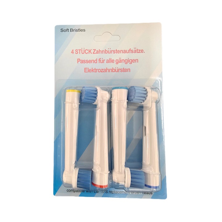 Capete de periuta de dinti electrice Alayna, compatibile cu Oral-B, set, multicolor