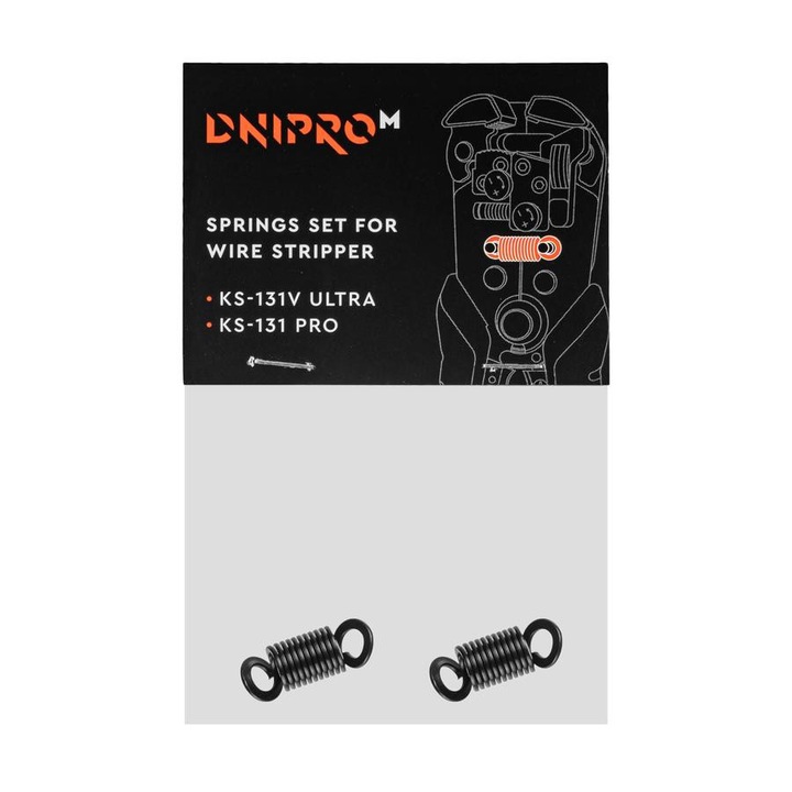 Kábelcsupaszító rugó készlet Dnipro-M KS-131V. KS-131. (2 részes)