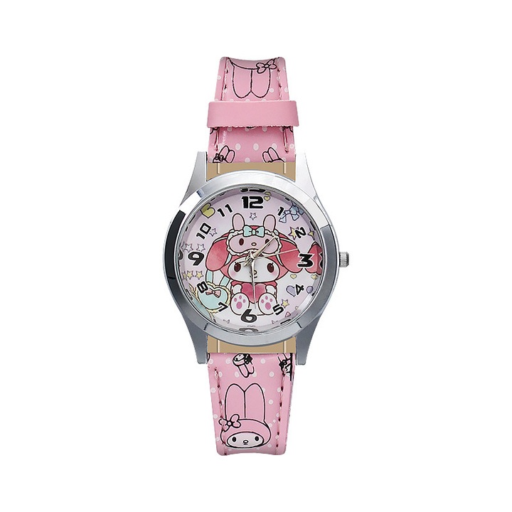 Ceas copii, design cartoon, miscare quartz, cutie cadou, dimensiune compacta