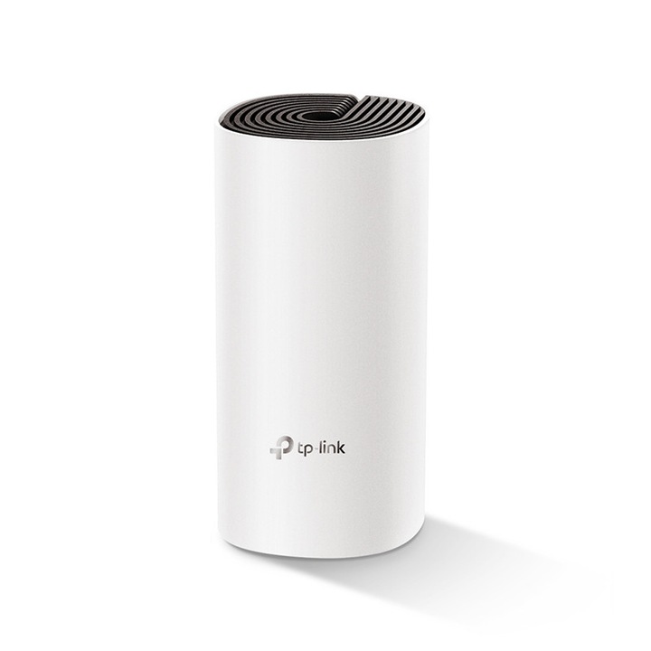 Punct de acces retea Mesh Wi-Fi Dual Band TP-Link AC1200, Deco E4