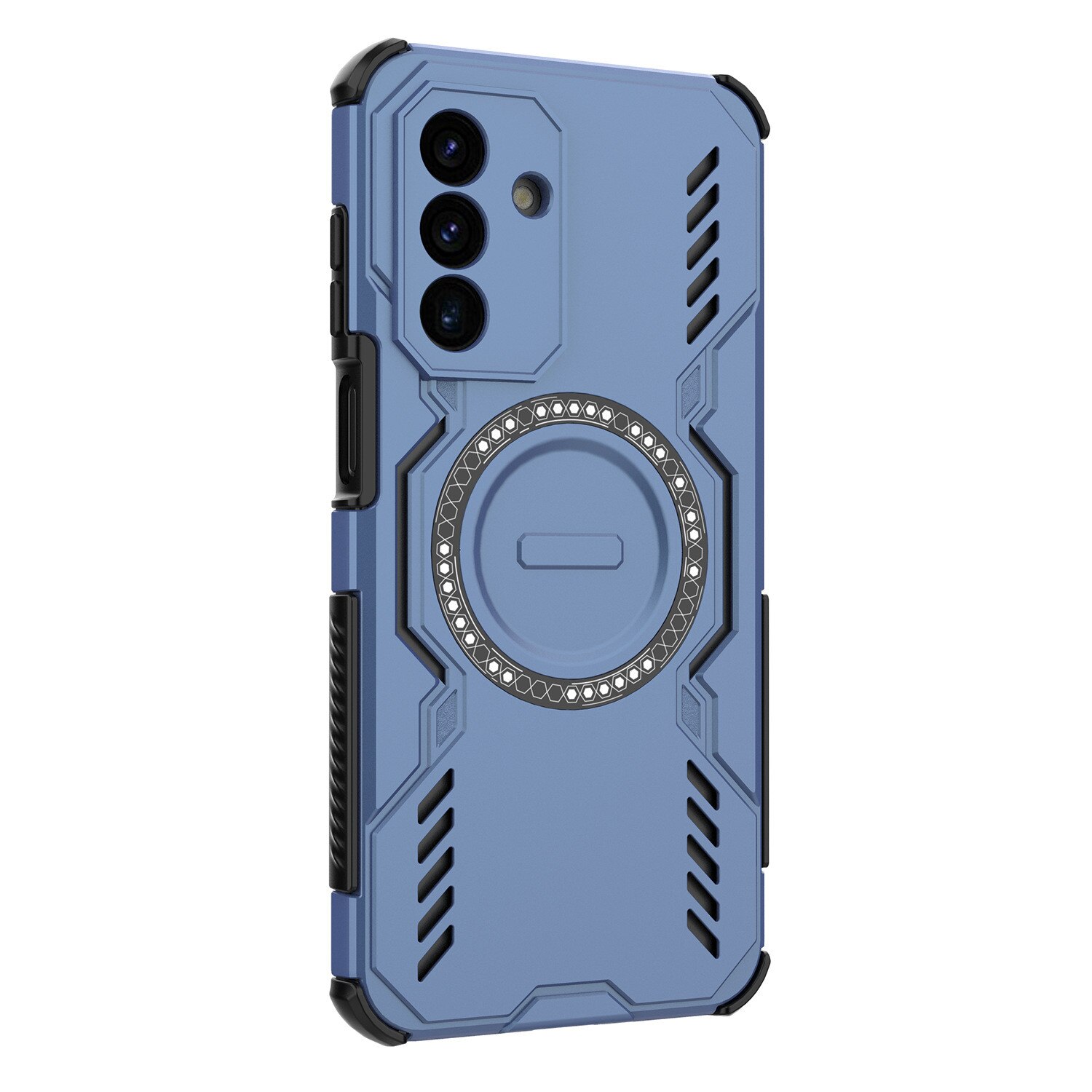 Husa pentru Samsung Galaxy A17 ArmorMag, Magsafe, Antisoc, Calitate Premium, Protectie Superioara, DaDen, Albastru