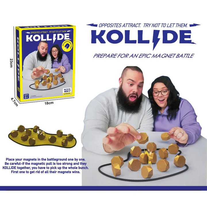 BRICS mágneses hatású társasjáték, szülő-gyermek interakció, mágneses asztali játék