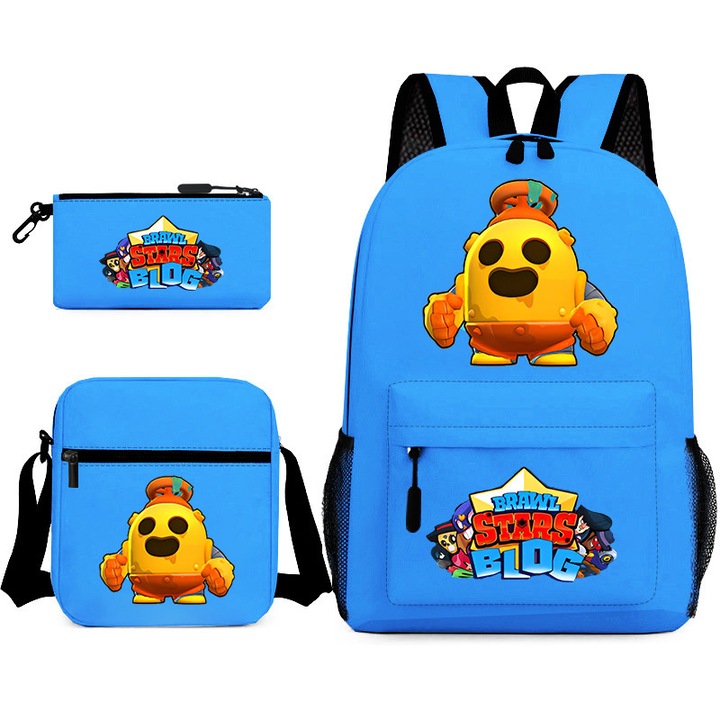 Rucsacuri set trei piese, respirabil, impermeabil, stil 7