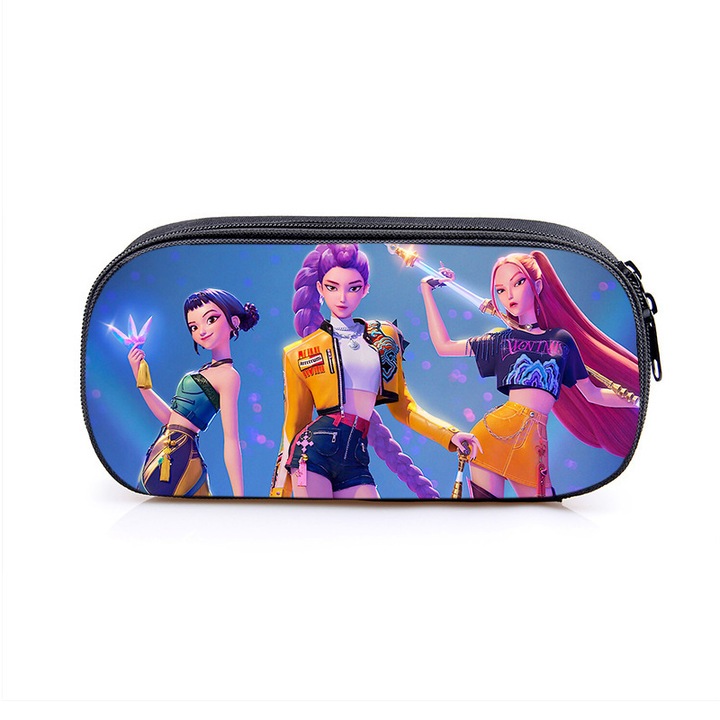 Несесер K-pop Witch Hunter Girls, голям капацитет, 20x10x5см