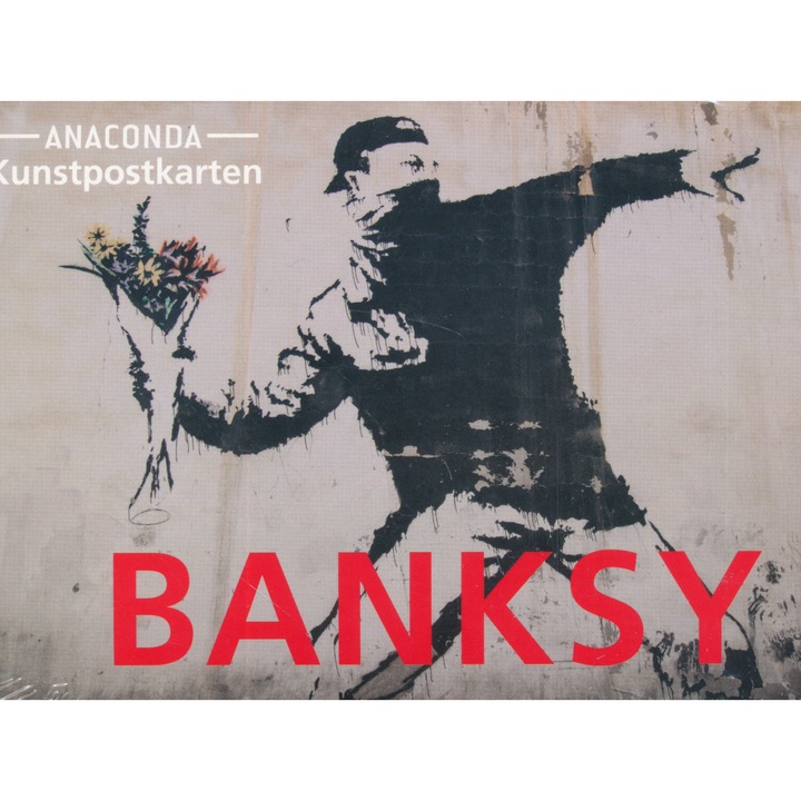 Banksy I - 18 Kunstpostkarten