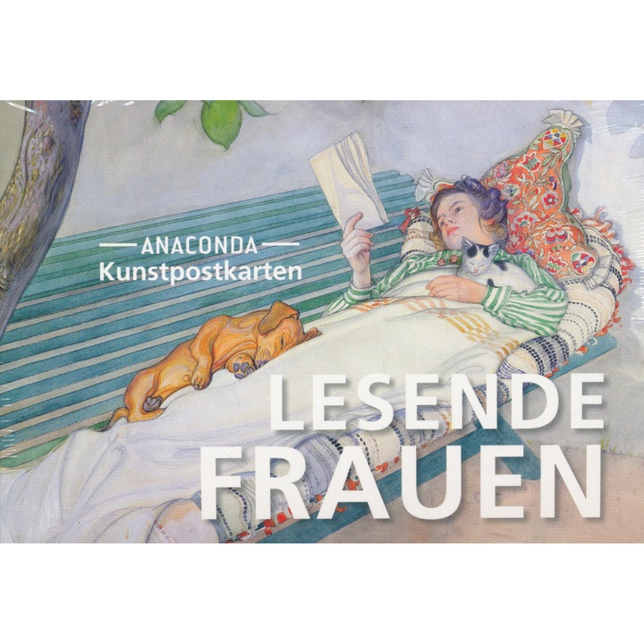 Lesende Frauen - 18 Kunstpostkarten