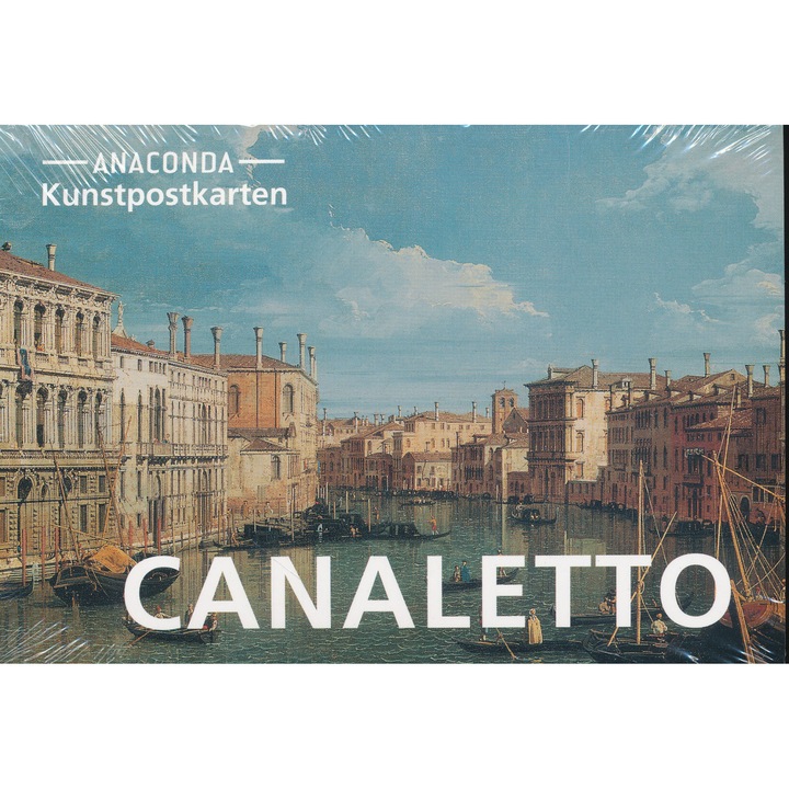 Canaletto - 18 Kunstpostkarten