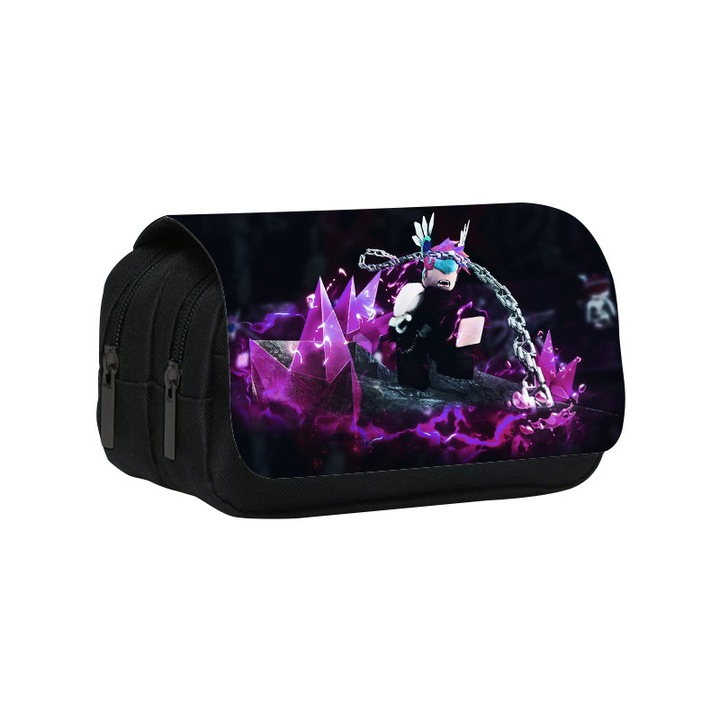 Penar ROBLOX, dublu strat, capacitate mare, impermeabil, 20x10x7.5cm