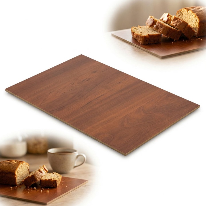 Placa pentru aluat, Peewit, 42x28cm, HDF, rezistenta, usor de curatat