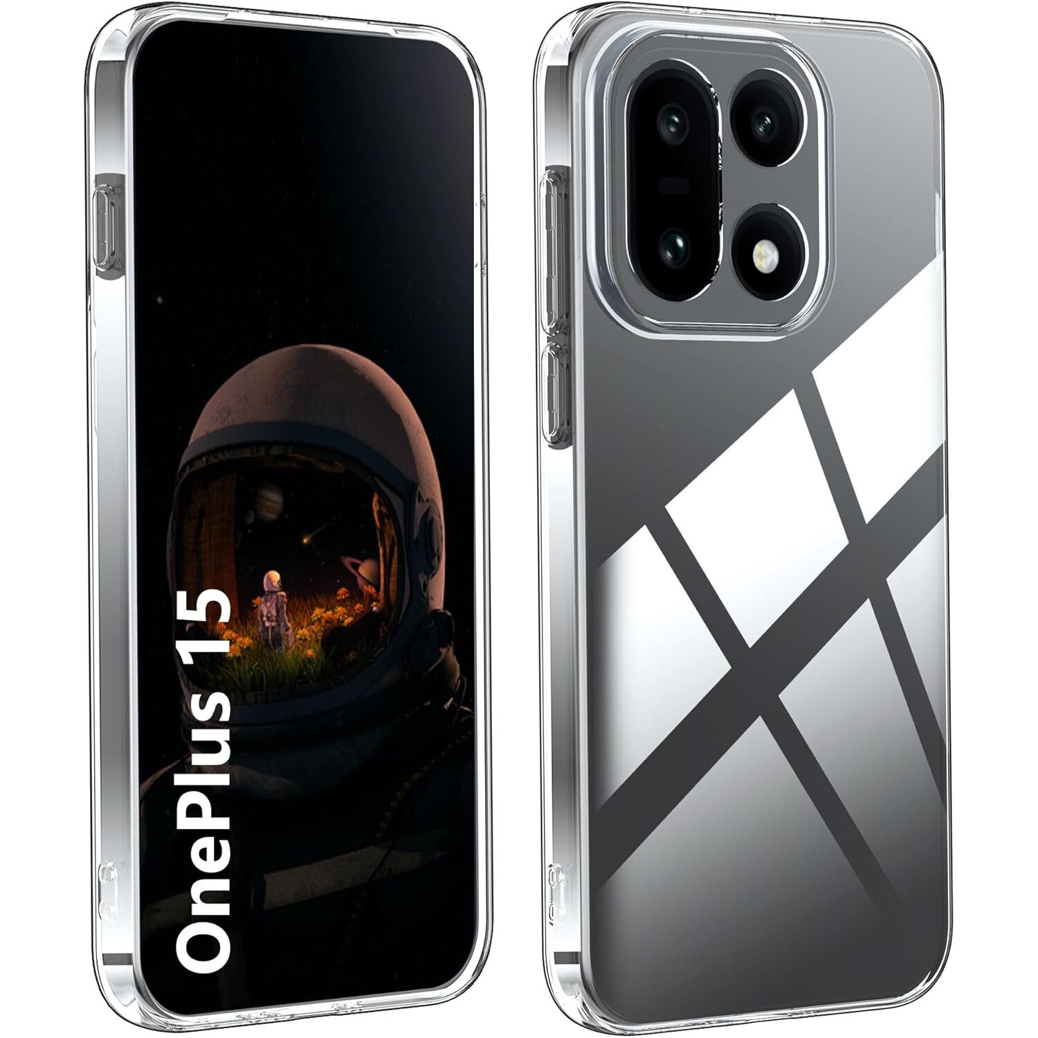 Husa pentru OnePlus 15, Anti-Shock 1.5mm, cu protectie lentile, transparenta