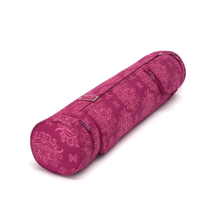 Bodhi Maharaja Maduraj jóga táska, pamut, ekrü színű, 70 cm, 2 külső zsebbel