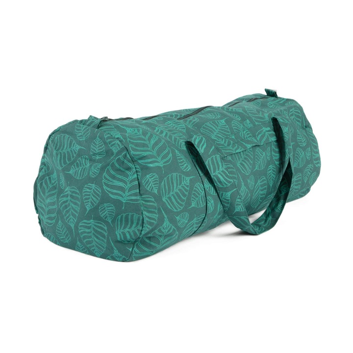 Bodhi Maharaja jógamatrac táska, zöld, mérete 61x29x24cm, 100% pamut