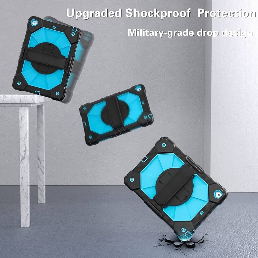 Husa compatibila cu iPad Pro 9.7 Black Blue