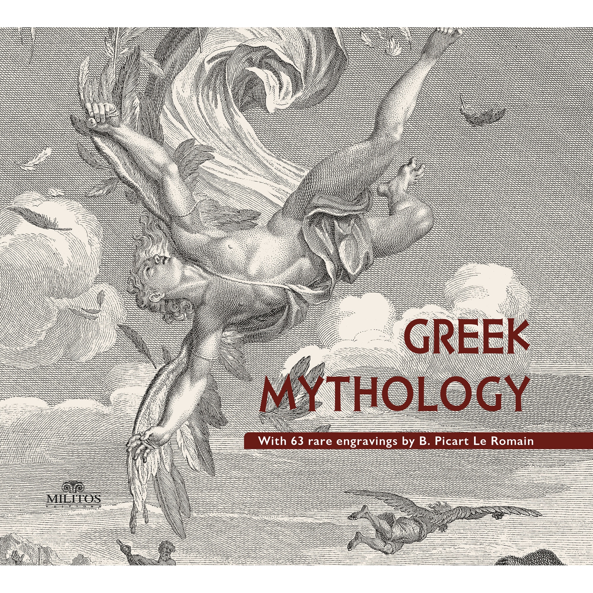 洋書 Greek Mythology with 63 rare GREEK MYTHOLOGY WITH 63 RARE ENGRAVINGS BY B. PICART LE ROMAIN