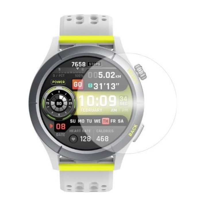 Folie protectie, pentru Amazfit Cheetah Round protectie ecran, din silicon