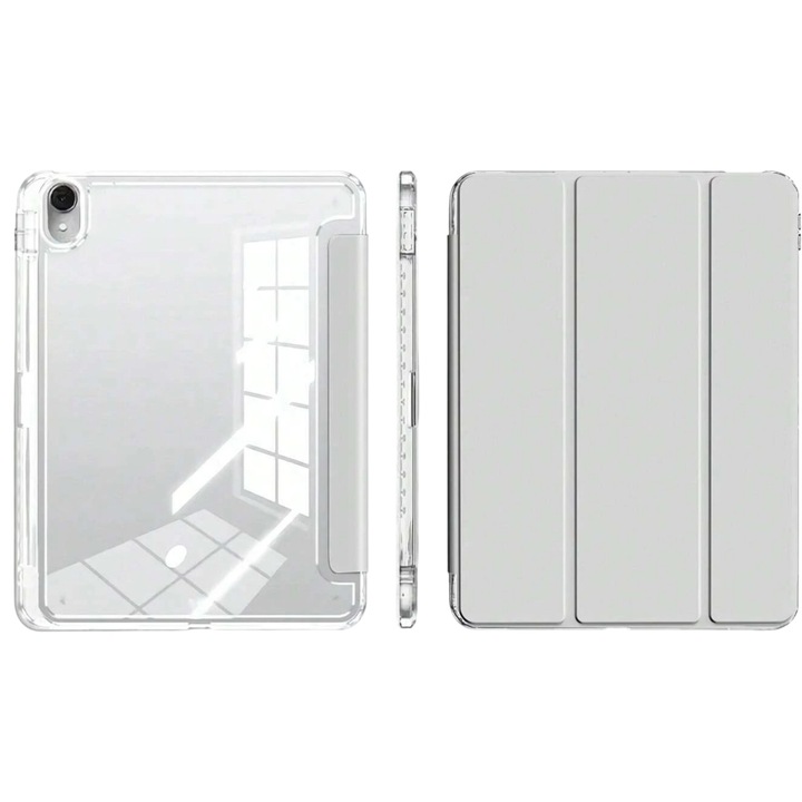 Átlátszó akril tok iPad 10-hez, alvás/ébresztés funkcióval