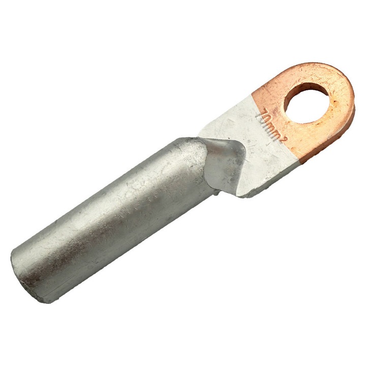 Papuc bimetalic pentru cablu electric din Cupru/Aluminiu DTL-1 70mm M12