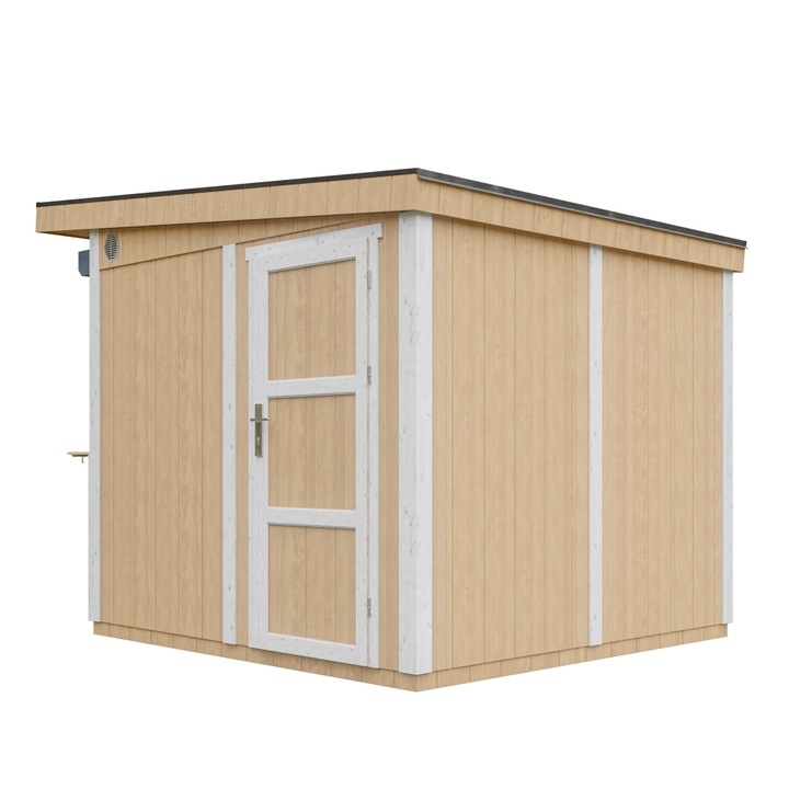 Chiosc panou premium - 5, 9 m² - H240x248x305 cm - LP Smartside Constructie Panou - Timbela M950-HARVEST HONEY