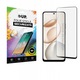 Folie Sticla Securizata Upzz® Compatibila Cu Honor 400 Smart 5G / 4G, Transparenta Cu Rama Neagra, Full Glue