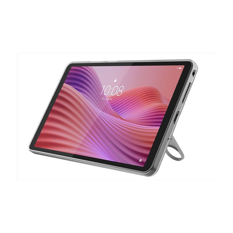 Tableta Lenovo Tab One 8.7'', 4GB/64GB, WiFi, Gri Luna, husa transparenta