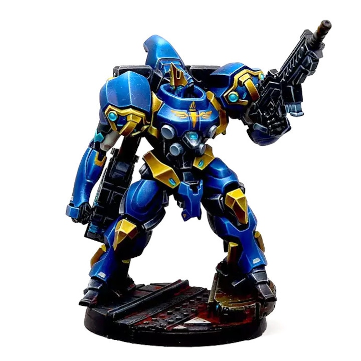 Разширение за игра Infinity, O-12 Wreckers Fire Recon Armored Squad TAG Pack, Corvus Belli, английски език, сив