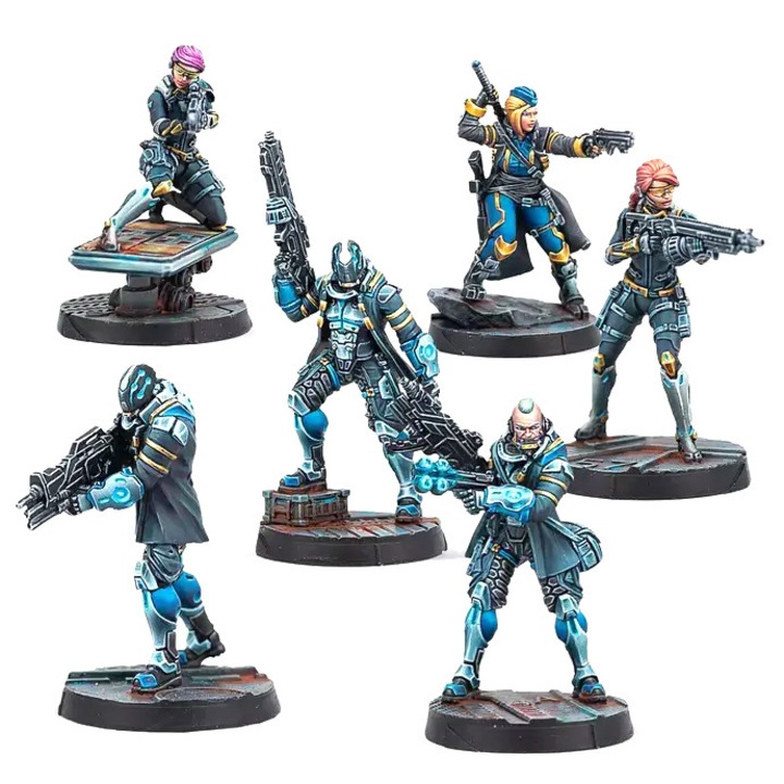 Разширение за игра Infinity, O-12 Reinforcements Pack Alpha, Corvus Belli, английски език, сив