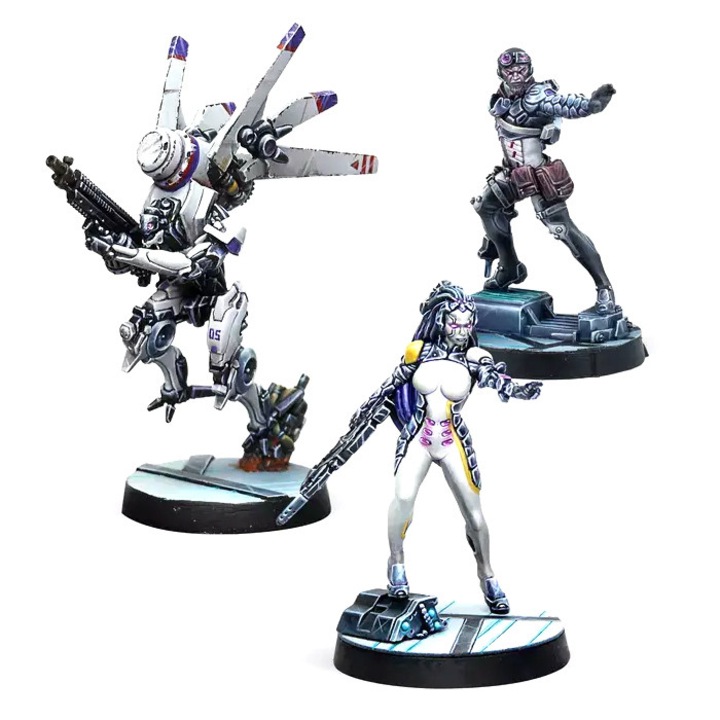 Extensie de joc Infinity, ALEPH Expansion Pack Alpha, Corvus Belli, limba engleza, gri