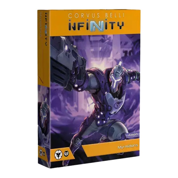 Разширение за игра Infinity, ALEPH Myrmidons, Corvus Belli, английски език, сив