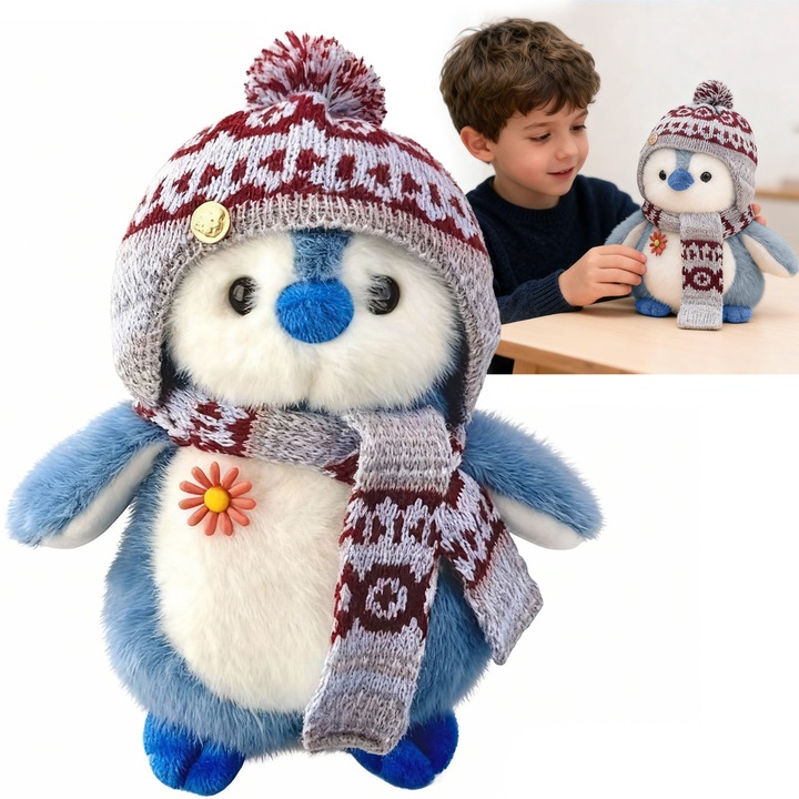 Раница за кукли за деца, Brillsten, С цип, Син