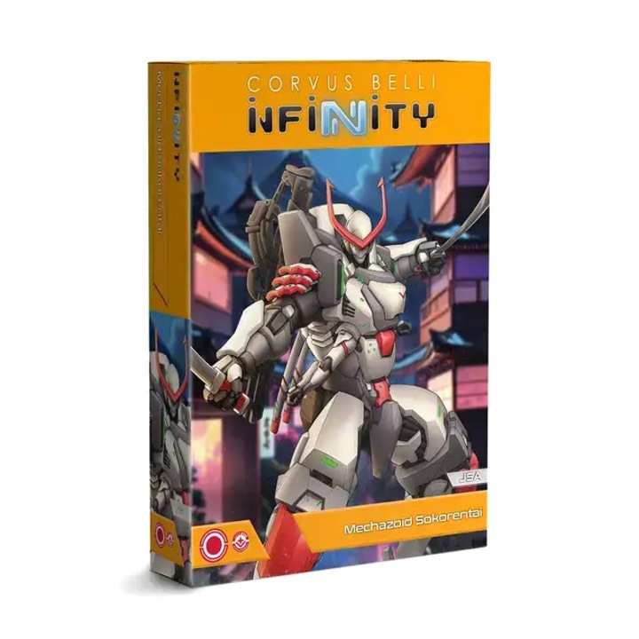 Разширение за игра Infinity, JSA Mechazoid Sokorentai, Corvus Belli, английски език, сив