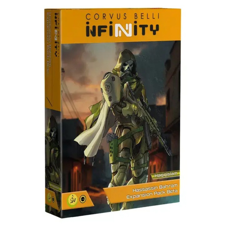 Разширение за игра Infinity, Haqqislam Hassassin Bahram Expansion Pack Beta, Corvus Belli, английски език, сив