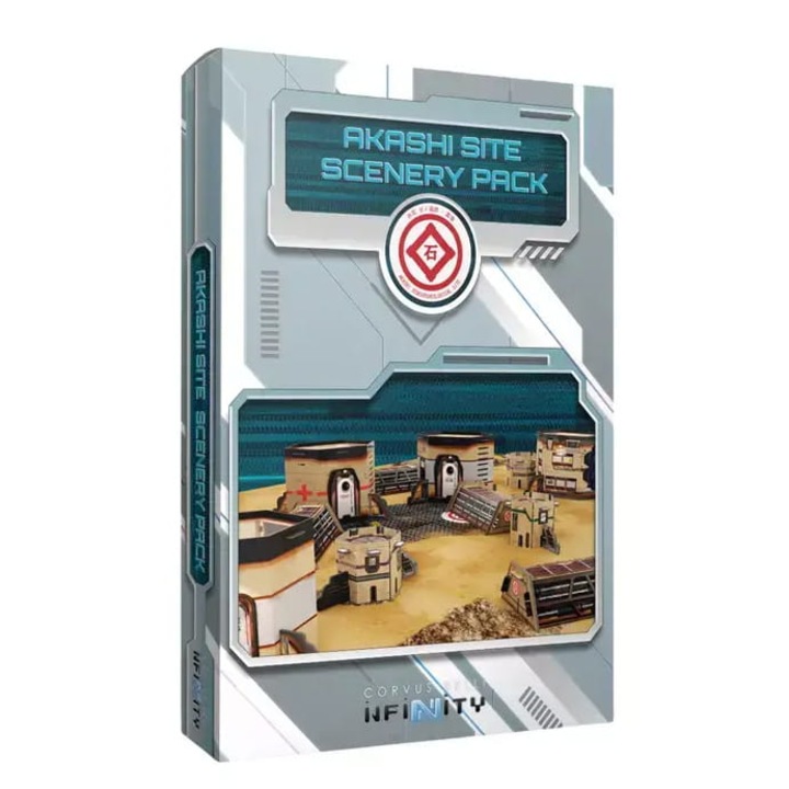 Разширение за игра Infinity, Akashi Site Scenery Pack, Corvus Belli, английски език, многоцветен