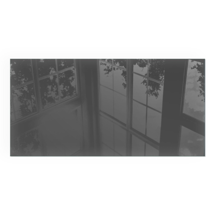 Covor Sticla, Wallfluent, Dreptunghiulara, 125x50 cm, Culoare: Gri-maro, Termorezistenta, Baza Siguranta Pentru Podea, Anti-Scantei, 0100107801900cc4b4c4c