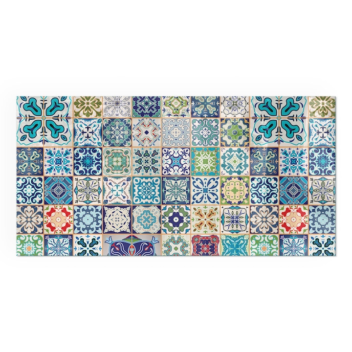 Placa Sticla, Wallfluent, Dreptunghiulara, 100x50 cm, Modele de placi in stil mozaic, Izolare Termica Podea, 4mm, Sub Soba, 010010780170000057218