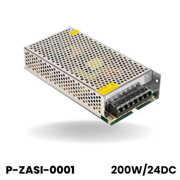 Sursa de alimentare AZ, 200W, 24V, carcasa metalica, 200x98x43mm