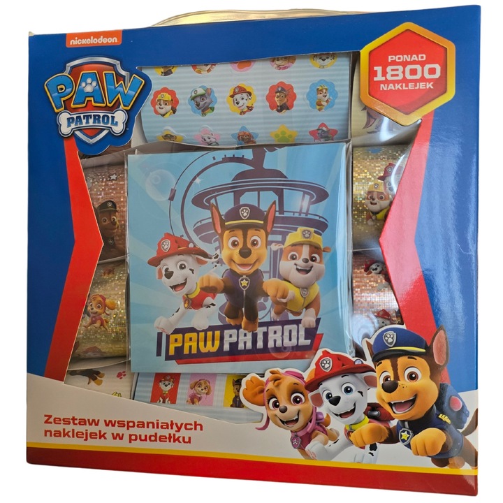 Carte cu autocolante - Paw Patrol