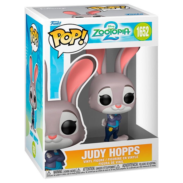 Figurină FunKo POP, Disney Zootropolis, Judy Hopps, 9 cm