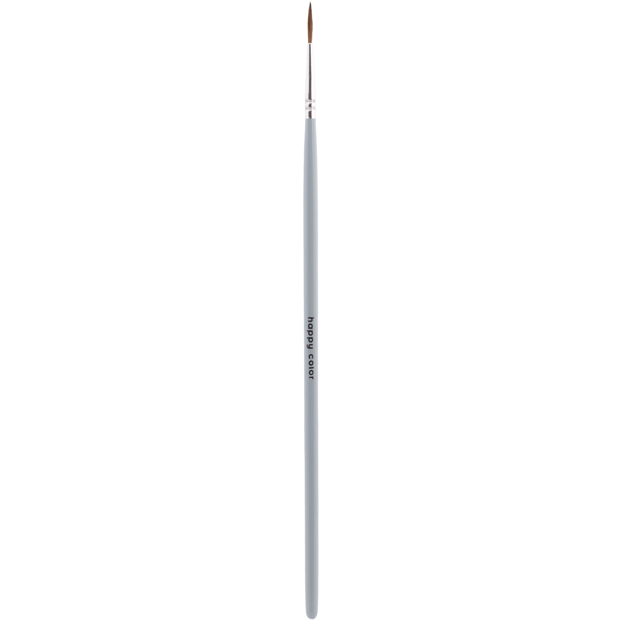 Pensula, Happy Color, par natural/nailon, pentru tehnici acrilice, nr ...