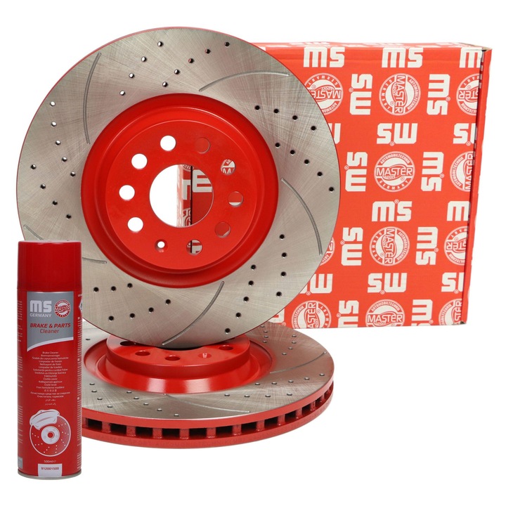 Szellőztetett féktárcsa készlet 340mm, 30mm vastagság, 5 lyuk, 2 darab