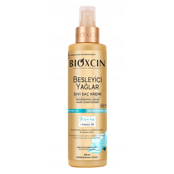 Bioxcin hajkondicionáló, tápláló folyadék hajhullás ellen, 200 ml