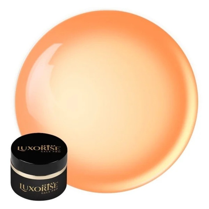 Gel Constructie RevoFlex GlassStyle LUXORISE, 15ml - Tangerine Tease