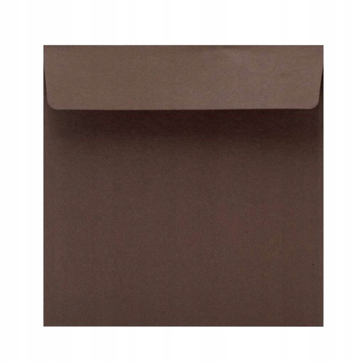 Set Plicuri, Neopac, Fabricate Din Hartie, Calitate Inalta, Metoda De Inchidere Autocolanta, Durabilitate Si Inchidere Sigura, 165 Mm X 165 Mm, Maro Inchis, 50 Buc