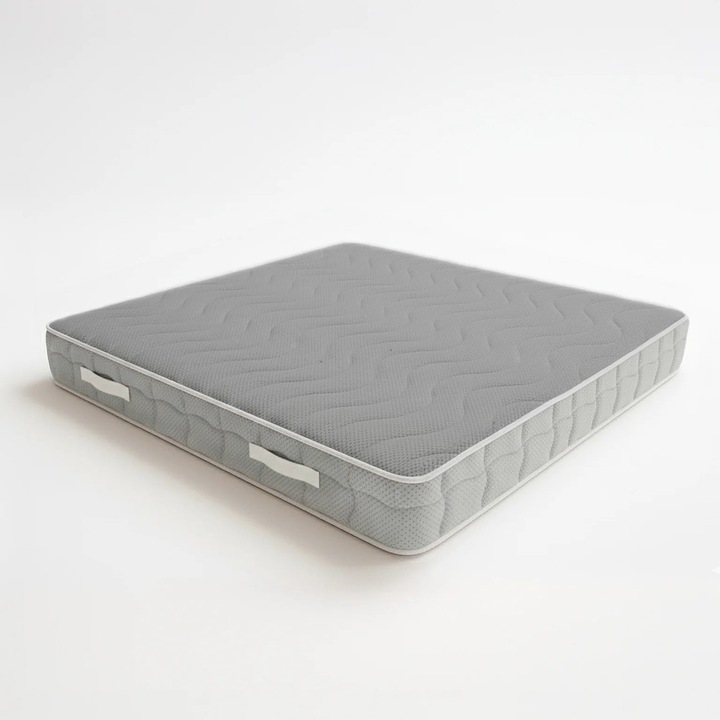 Saltea ortopedica The White Stone, 120x200cm, 9 zone, hipoalergenica, 25cm