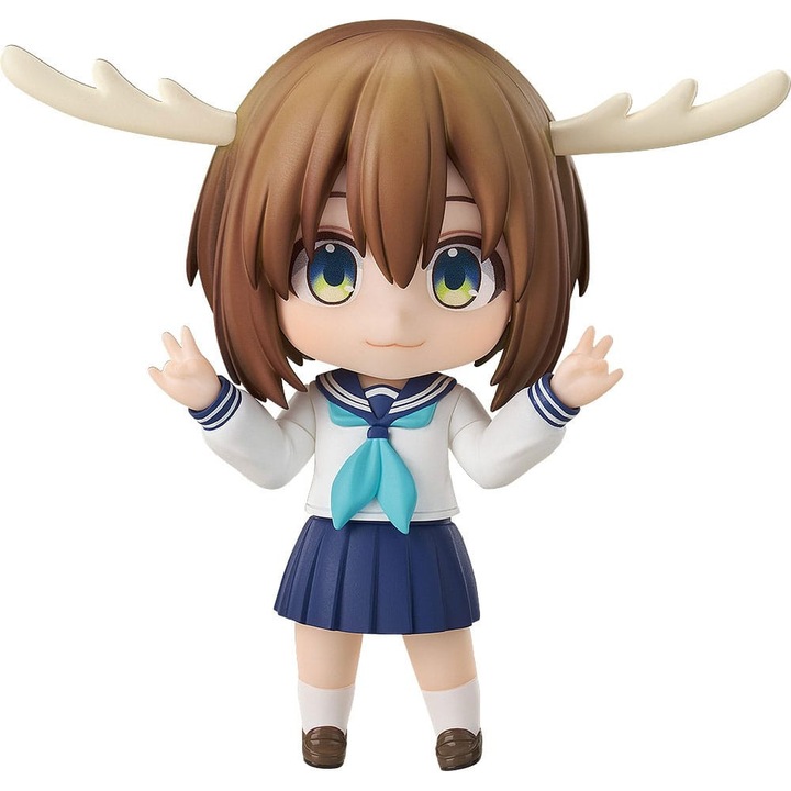 Figurina Nendoroid Noko Shikanoko, My Deer Friend Nokotan, 10cm, multicolor, set cu accesorii